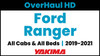 2019-2021 Ford Ranger | Yakima OverHaul HD Complete Truck Bed Rack | Towers & Bars