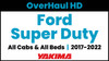 2017-2022 Ford Super Duty | Yakima OverHaul HD Complete Truck Bed Rack | Towers & Bars