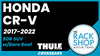 Honda CR-V (w/bare roof) Thule Crossbar Complete Roof Rack | 2017-2022