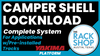 Yakima Camper Shell Complete LockNLoad Roof Rack for Pre-Installed Tracks | Select Platform