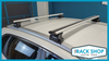 2017-2022 Kia Niro (w/flush rails) Thule Crossbar Complete Roof Rack