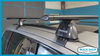 2011-2021 Jeep Grand Cherokee (w/black trim) Yakima Crossbar Complete Roof Rack