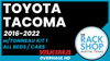 2016-2022 Toyota Tacoma | Yakima OverHaul HD Complete Truck Bed Rack | Towers & Bars + Tonneau Kit