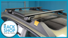 2022-2025 Subaru Outback WILDERNESS (w/raised rails) Thule Crossbar Complete Roof Rack