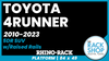 2010-2023 Toyota 4Runner Pioneer Platform + Backbone Complete Roof Rack | 84 x 49