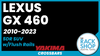2010-2023 Lexus GX 460 (w/flush rails) Yakima Crossbar Complete Roof Rack