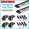 Yakima SkyLine SILVER JetStream Complete Roof Rack