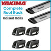 Yakima TimberLine SILVER JetStream Complete Roof Rack