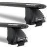 Rhino-Rack 2500 BLACK Vortex Aero Complete Roof Rack