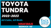 2022-2023 Toyota Tundra Yakima BedRock HD Complete Bed Rack | Towers & Bars