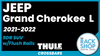 2021-2024 Jeep Grand Cherokee L (w/flush rails) Thule Crossbar Complete Roof Rack