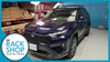 2019-2023 Toyota Rav4 (w/flush rails) Rhino-Rack RCH Vortex Complete Roof Rack