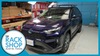 2019-2025 Toyota Rav4 (w/flush rails) Rhino-Rack RCH Vortex Complete Roof Rack w/Locks