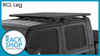2020-2025 Jeep Gladiator Rhino-Rack Pioneer Platform + Backbone Complete Roof Rack | 48 x 56