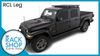 2020-2025 Jeep Gladiator Rhino-Rack Pioneer Platform + Backbone Complete Roof Rack | 48 x 56