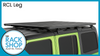 2018-2025 Jeep Wrangler JL 4DR Rhino-Rack Pioneer Platform + Backbone Complete Roof Rack | 71 x 56