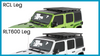 2007-2018 Jeep Wrangler JK 4DR Pioneer Platform + Backbone Complete Roof Rack | 72 x 56