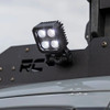 Rough Country LED Light Swivel Mount w/ Amber DRL | Set of 2