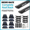 Rhino-Rack RCP Vortex Aero Complete Roof Rack | Fixed Points