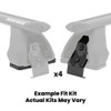 2019-2025 RAM 1500 Crew Cab Pioneer Platform 2500 Leg Complete Roof Rack | 60 x 56