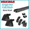 Yakima BaseLine BLACK HD Bar SINGLE Bar Cab Rack | Bare Roof