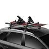 Thule SnowPack Extender 6 Ski or4 Snowboard Mount | Silver