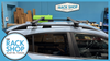 2024-2025 Subaru Crosstrek (w/raised rails) Thule Crossbar Complete Roof Rack