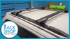 2011-2021 Jeep Grand Cherokee (WK) (w/ metal flush rails) Rhino-Rack RCL Vortex Complete Roof Rack w/Locks