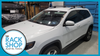 2014-2023 Jeep Cherokee (w/raised rails) Rhino-Rack Vortex Aero SX Complete Roof Rack