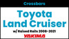 Toyota Land Cruiser Yakima Crossbar Complete Roof Rack | 2008-2021