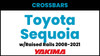 Toyota Sequoia Yakima Crossbar Complete Roof Rack | 2008-2021