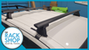 2024-2025 Toyota Tacoma Double Cab (w/bare roof) Yakima Crossbar Complete Roof Rack
