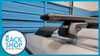 2017-2023 GMC Acadia (w/raised rails) Thule Crossbar Complete Roof Rack