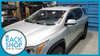 2017-2023 GMC Acadia (w/raised rails) Thule Crossbar Complete Roof Rack