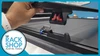 2024-2025 Toyota Tacoma Rhino-Rack Vortex Aero (65") RLT600 Complete Rack w/Locks for Retrax XR