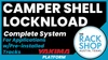 Yakima LockNLoad w/TrackTower Roof Rack for Pre-Installed Truck Cap Tracks | SELECT SIZE