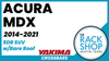 Acura MDX (w/bare roof) Yakima Crossbar Complete Roof Rack | 2014-2021