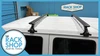 2018-2026 Jeep Wrangler Unlimited 4DR (JL) Thule Crossbar Complete Roof Rack