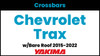 Chevrolet Trax (w/bare roof) Yakima Crossbar Complete Roof Rack | 2015-2022