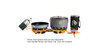 JetBoil Genesis Basecamp Stove System | Orange