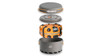 JetBoil Genesis Basecamp Stove System | Orange