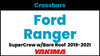 Ford Ranger SuperCrew Yakima Crossbar Complete Roof Rack | 2019-2021