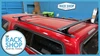 2005-2026 Toyota Tacoma Long Bed Rhino-Rack Sportz Bar RLT600 Roof Rack on Leer Cap