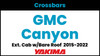 GMC Canyon Ext. Cab Yakima Crossbar Complete Roof Rack | 2015-2022