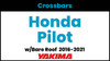 Honda Pilot (w/bare roof) Yakima Crossbar Complete Roof Rack | 2016-2022