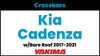 Kia Cadenza Yakima Crossbar Complete Roof Rack | 2017-2021