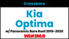 Kia Optima w/Panoramic Roof Yakima Crossbar Complete Roof Rack | 2016-2020