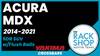 Acura MDX (w/flush rails) Yakima Crossbar Complete Roof Rack | 2014-2021