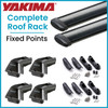 2020-2024 BMW 2 Series Grand Coupe 4DR (w/fixed points) Yakima Crossbar Complete Roof Rack