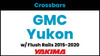 GMC Yukon (w/flush rails) Yakima Crossbar Complete Roof Rack | 2015-2020